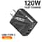 120W High Speed 4 Port Universal Wall Adapter 8