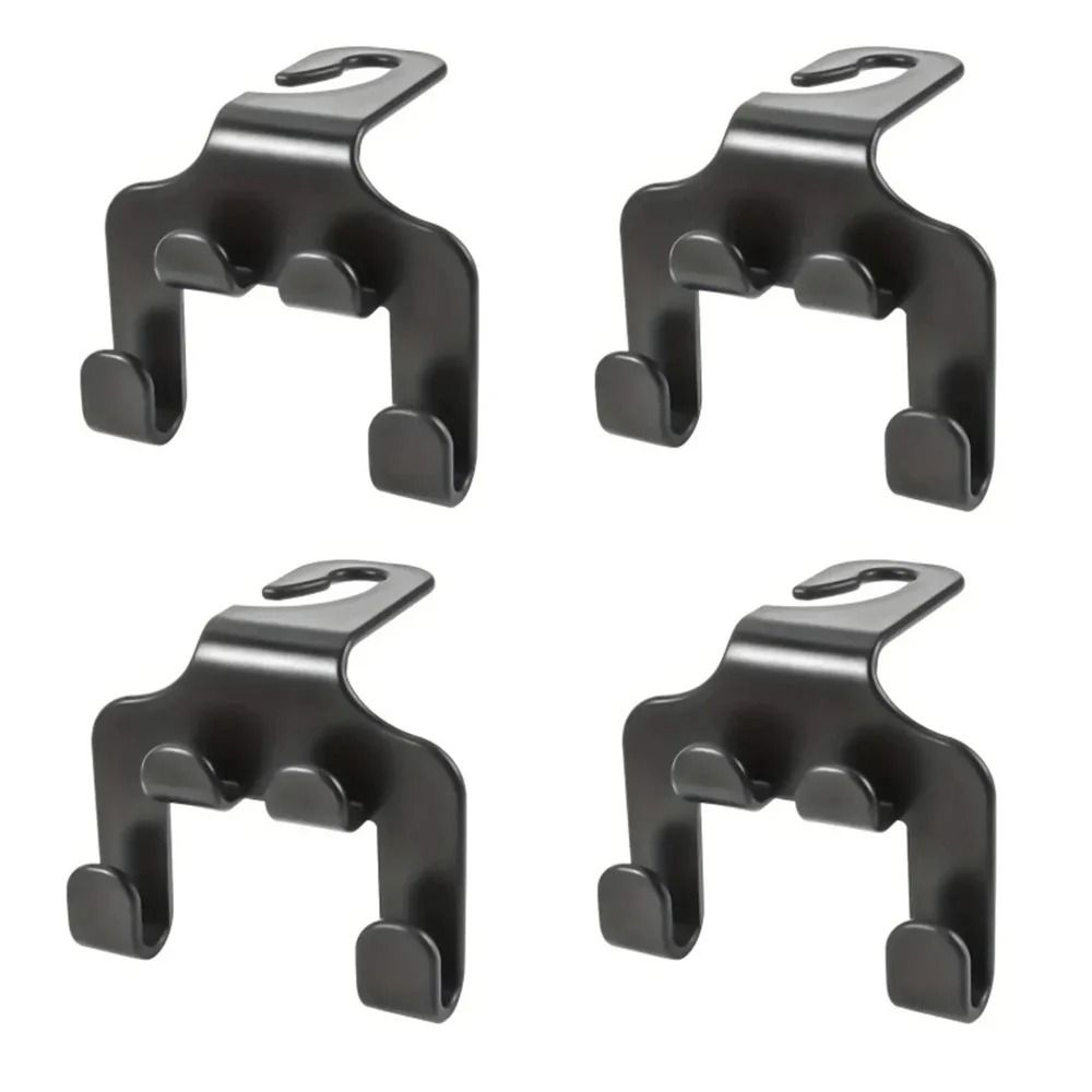 2in1 Universal Car Back Seat Phone Holder And Storage Hook 6