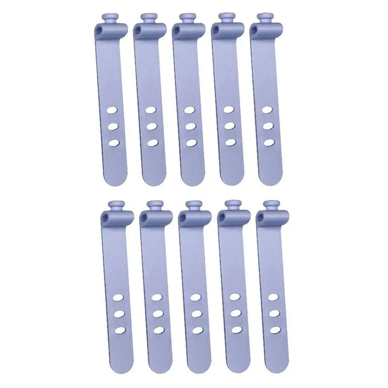 Universal Reusable Flexible Silicone Cable Ties 20