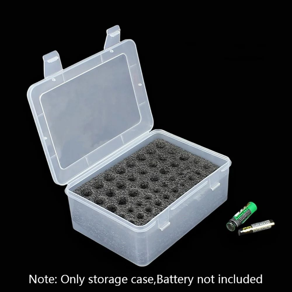 54Slot MultiSize AA And AAA Battery Organizer Box 6