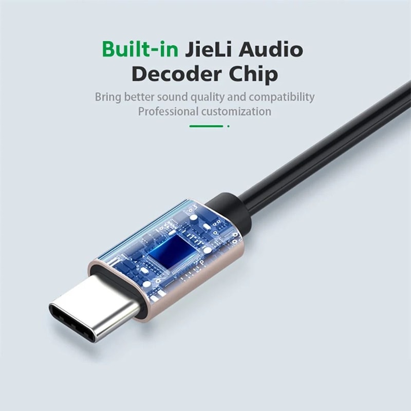 Retractable TypeC To 35mm Auxiliary Audio Cable 4