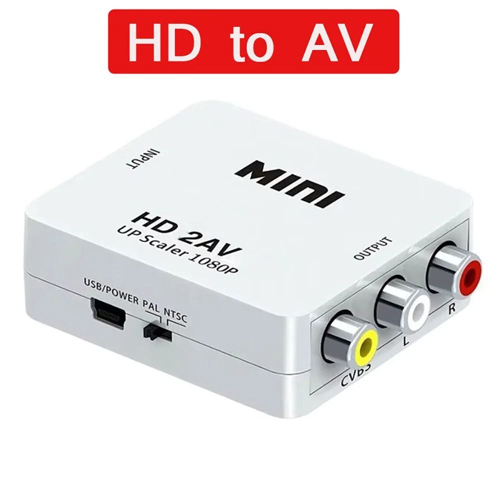 Professional RCA To HDMI Composite Video Converter 6