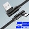 40W 5A High Speed 90 Degree Elbow Type C Charging Cable 0