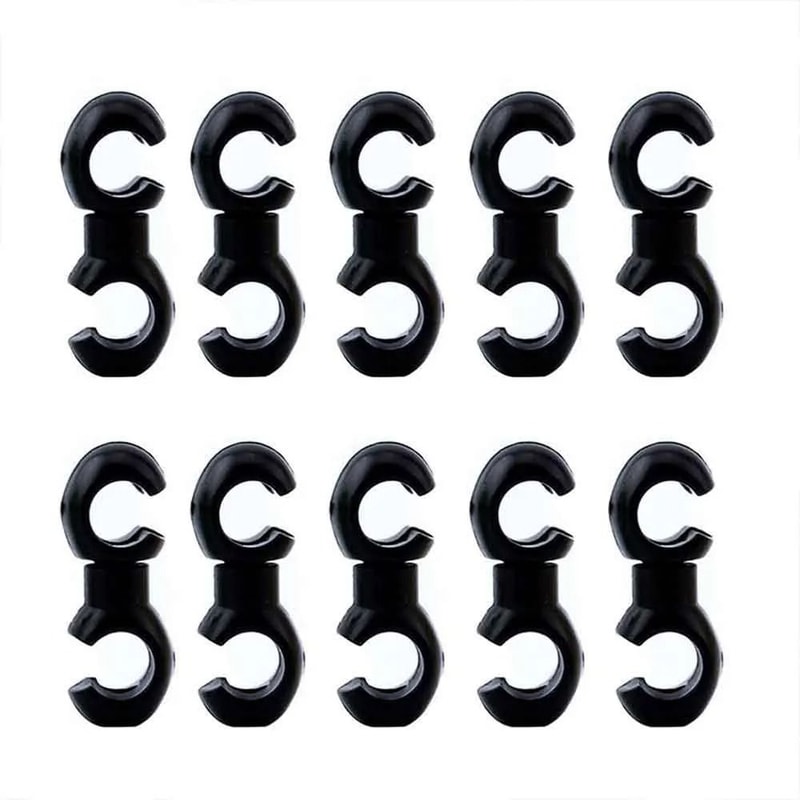 10Piece Rotatable SStyle Bicycle Cable Management Clips 7