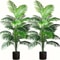 Professional 24Leaf Artificial Areca Palm Potted Plant 0