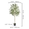 Mediterranean Style Artificial Olive Tree With Potted Base 6