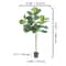 Mediterranean Style Artificial Olive Tree With Potted Base 9