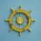 Retro Vintage Mediterranean Nautical Ship Rudder Decoration 7