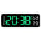 Large Digital Wall Clock With Environmental Display 6