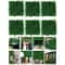 10Piece Artificial Boxwood Hedge Grass Wall Panel Set 0