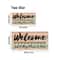 Rustic Farmhouse Welcome Wooden Wall Art Plaque 4