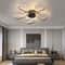 Modern Geometric LED Ring Chandelier Lighting Fixture 5
