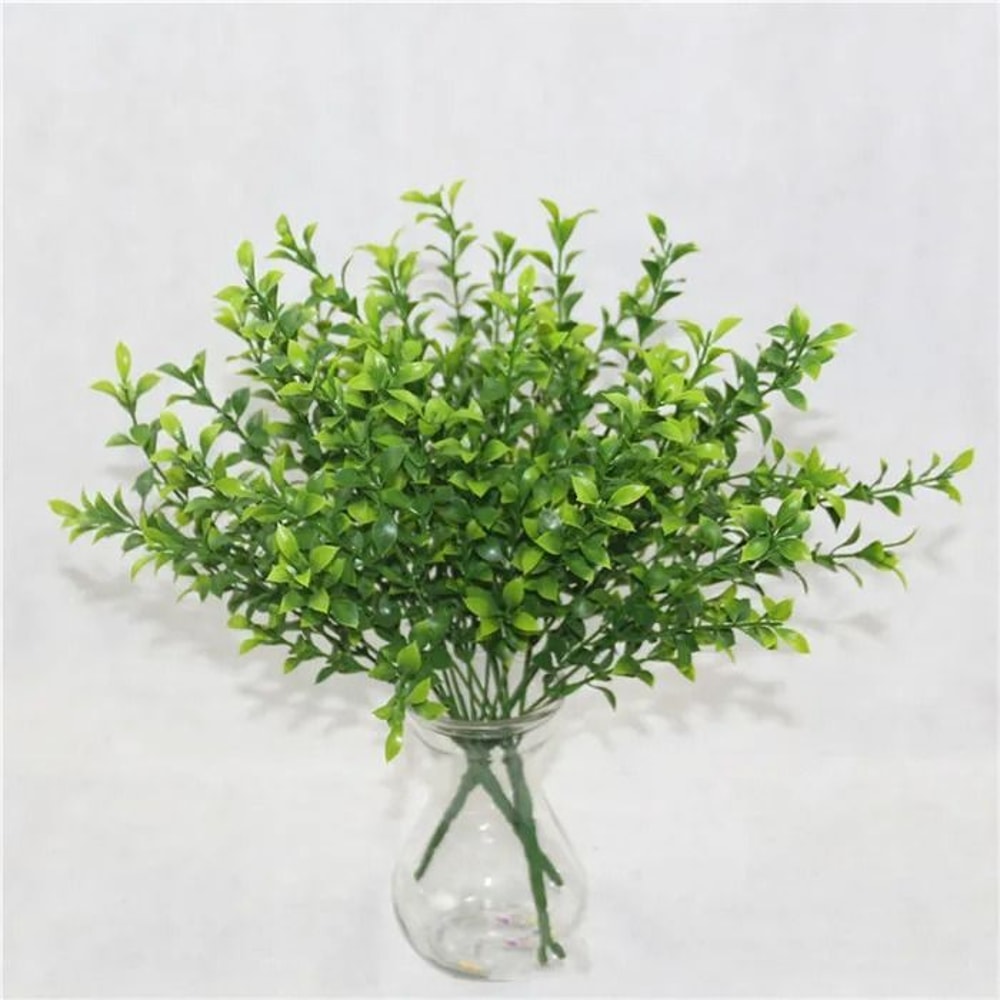 Realistic Artificial Evergreen Fern Botanical Grass Stem 10