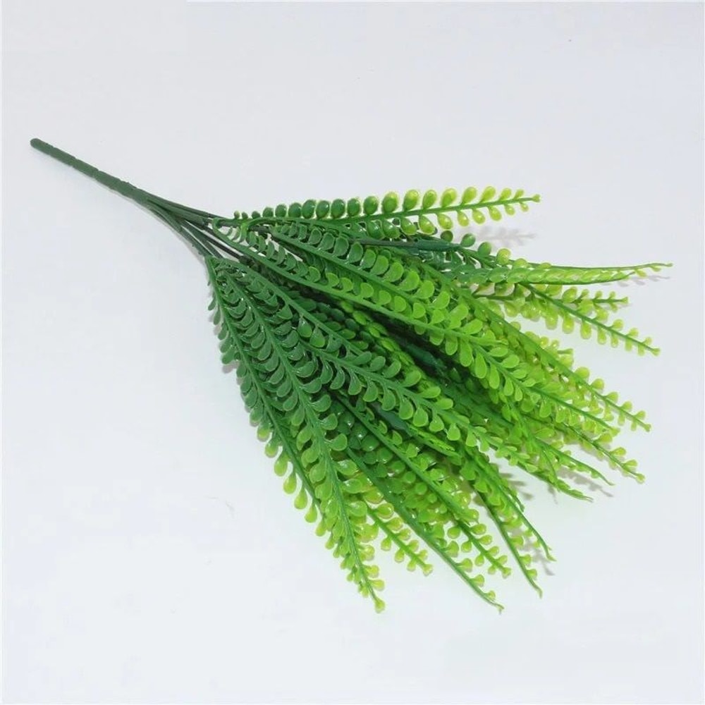 Realistic Artificial Evergreen Fern Botanical Grass Stem 4