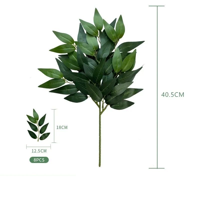 Silver Dollar Artificial Eucalyptus Greenery Stem 17