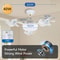 Modern Integrated Smart LED Ceiling Fan Illumination System 3
