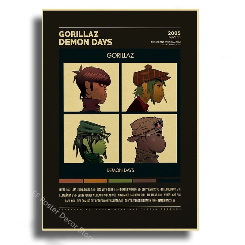 Modern Indie Retro Music Album Aesthetic Art Print 24