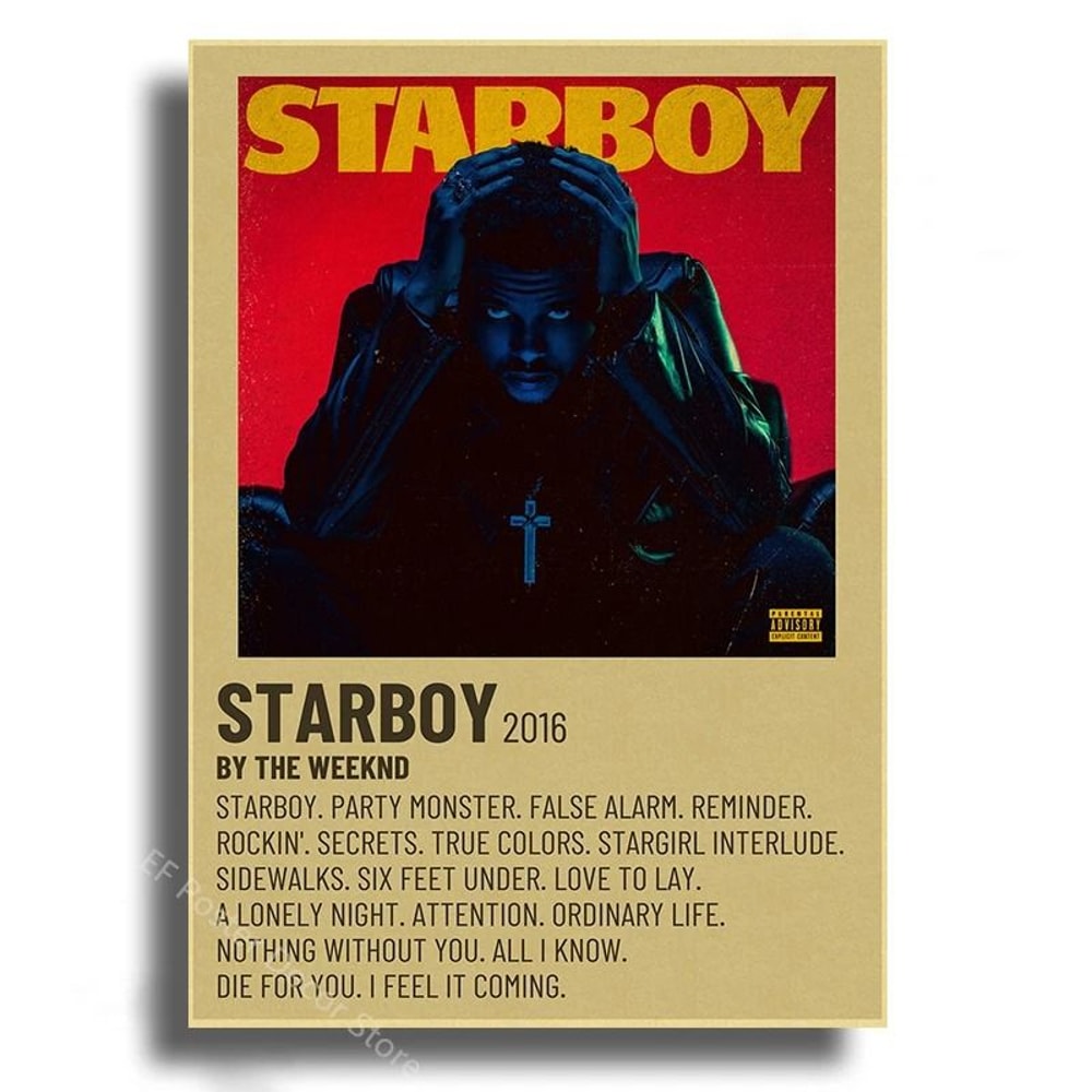 Modern Indie Retro Music Album Aesthetic Art Print 25