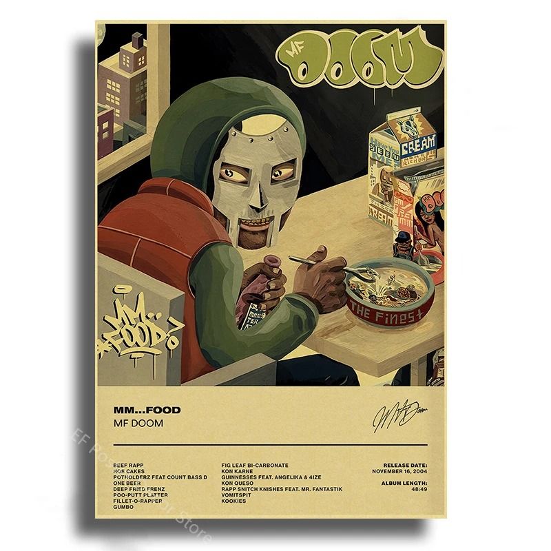 Modern Indie Retro Music Album Aesthetic Art Print 27