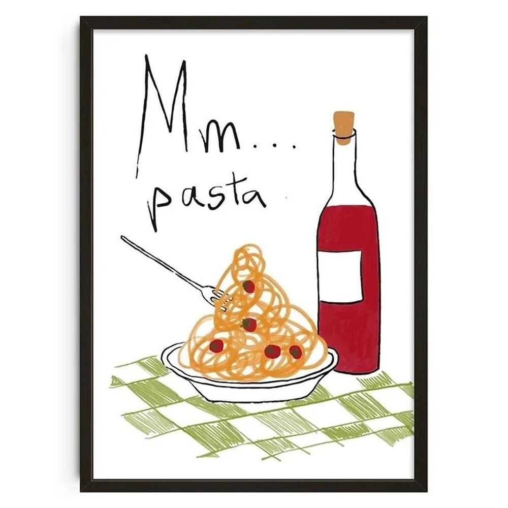 Retro Abstract Nourishing Soul Classic Wall Art 16