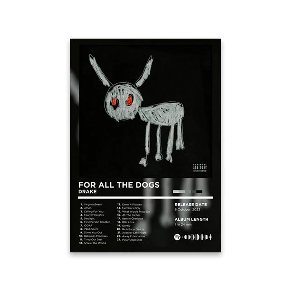 Modern HipHop Heritage Retro Album Art Print 11