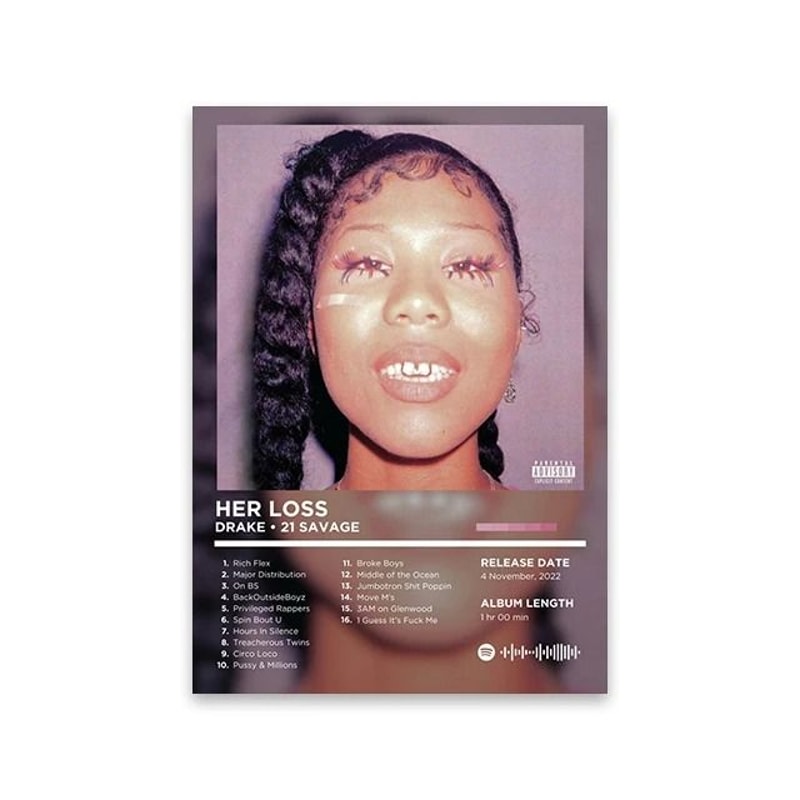 Modern HipHop Heritage Retro Album Art Print 14