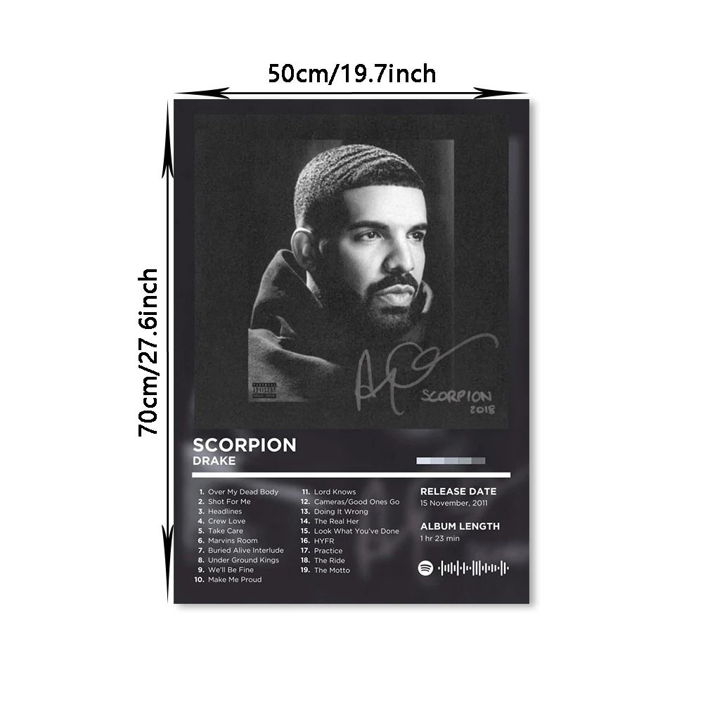 Modern HipHop Heritage Retro Album Art Print 5