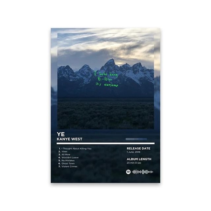 Modern HipHop Heritage Retro Album Art Print 24