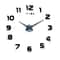 Contemporary 3D Oversized DIY Mirror Wall Clock 7
