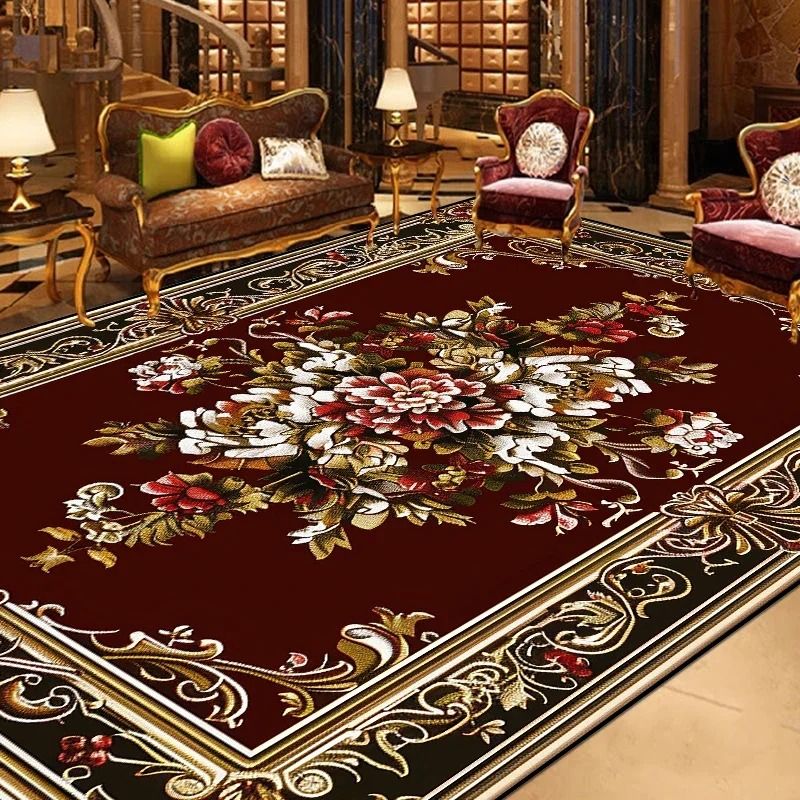 Gorgeous Retro European Architectural Area Rug 13