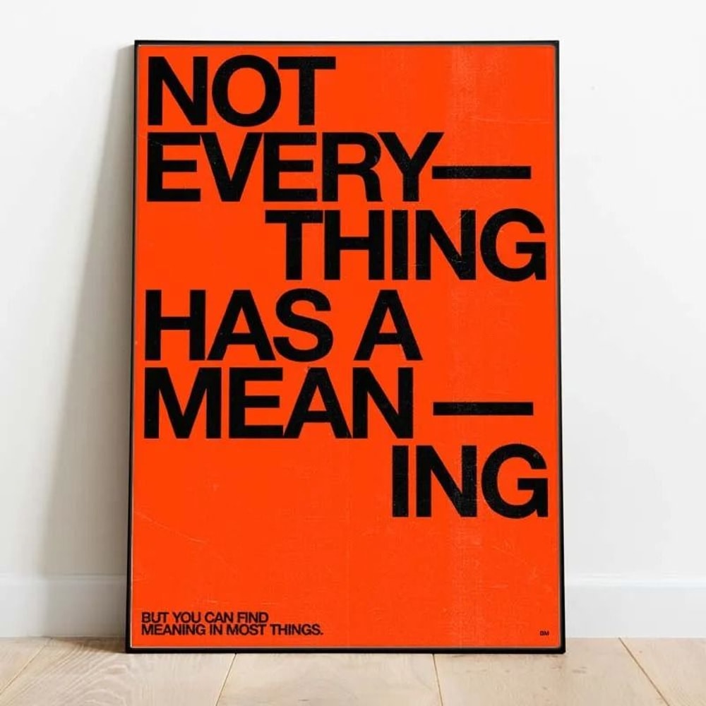 Modern Retro Inspirational Quote Canvas Art 11