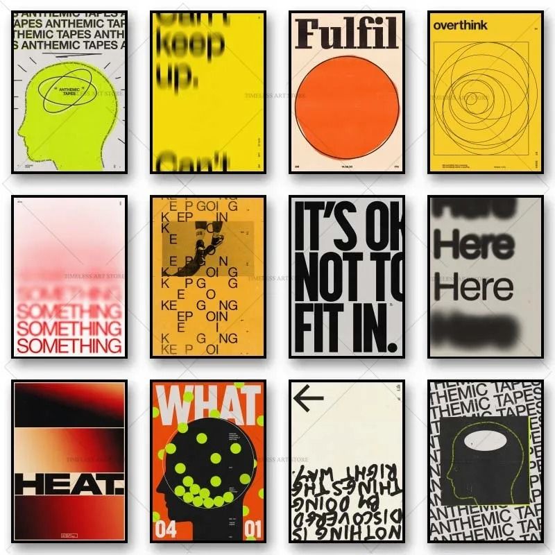 Modern Retro Inspirational Quote Canvas Art 1