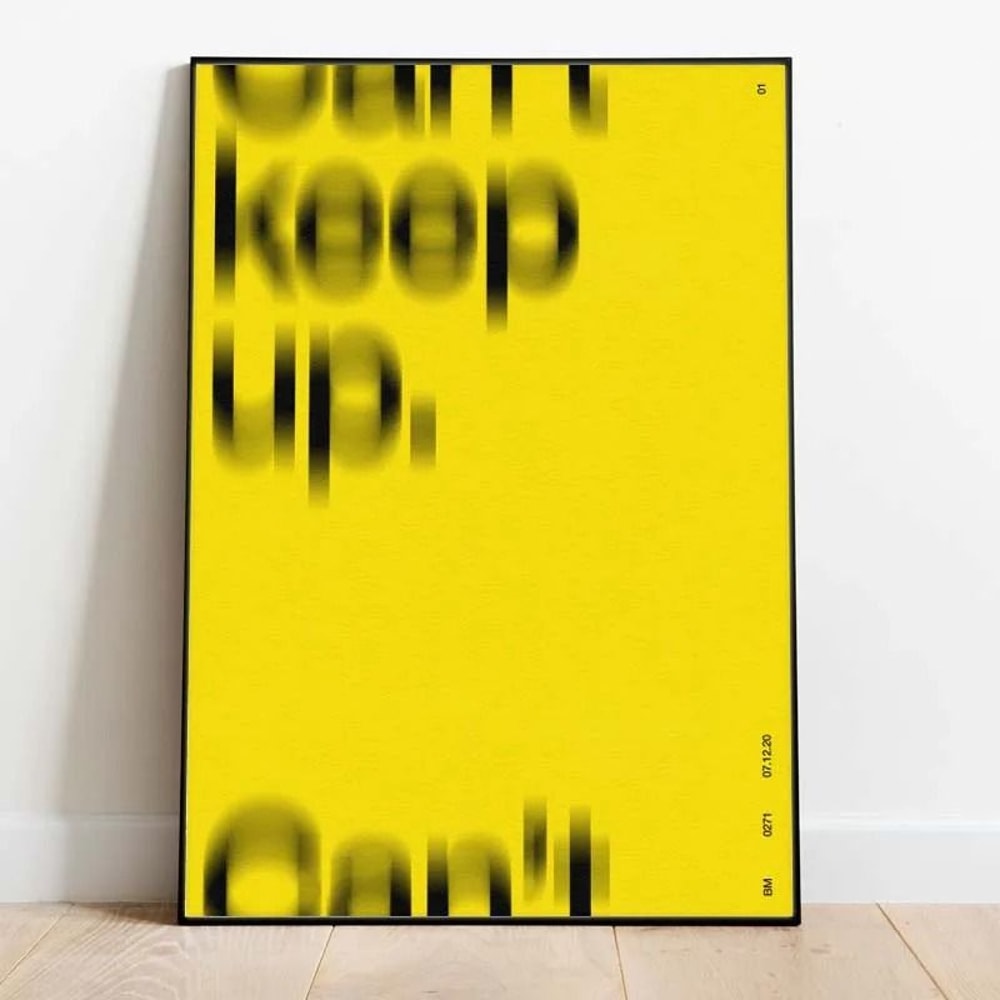 Modern Retro Inspirational Quote Canvas Art 15