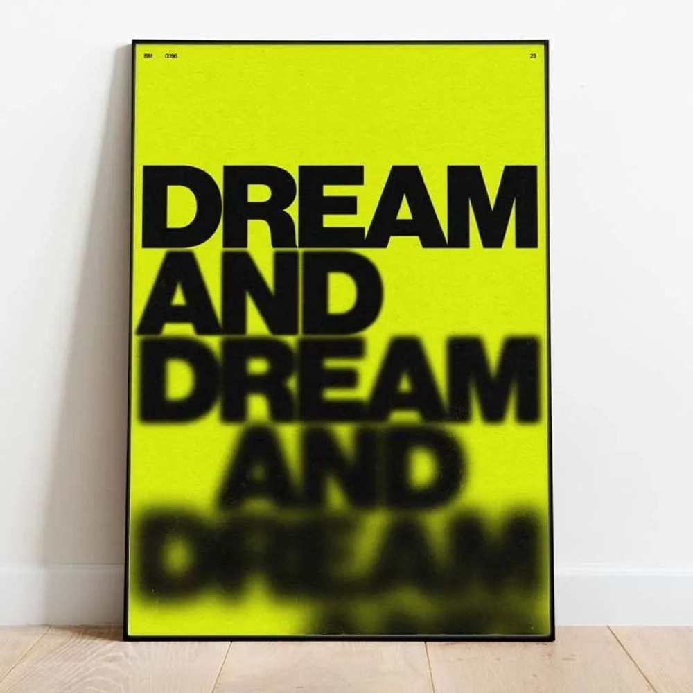 Modern Retro Inspirational Quote Canvas Art 28