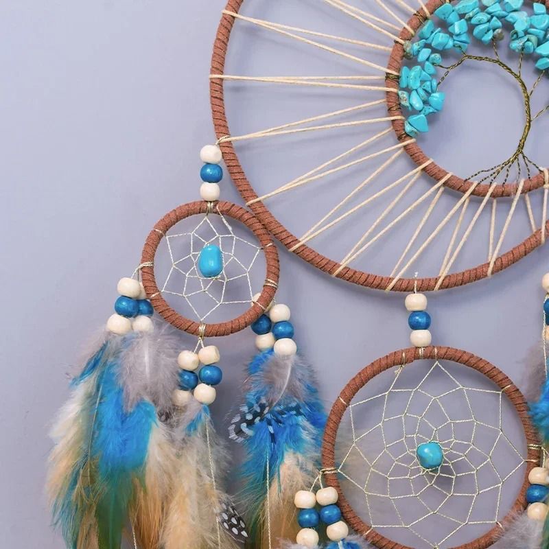 Handcrafted Architectural Tree Of Life Dream Catcher 3