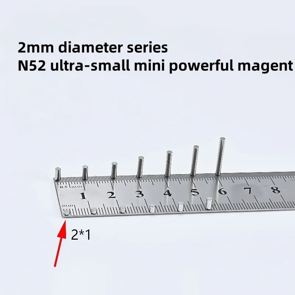 Precision HighStrength N52 Neodymium Mini Magnet Set 6