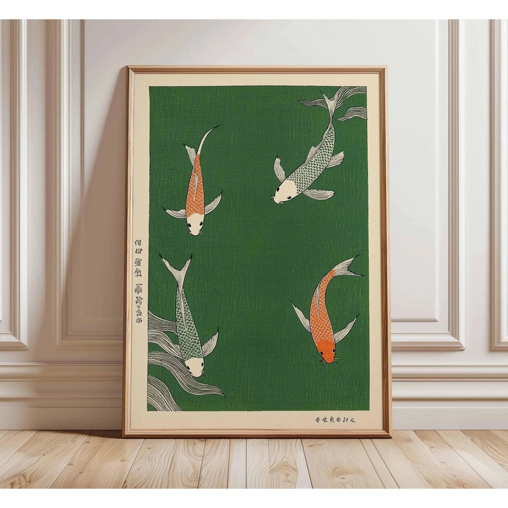 Architectural Japanese Heritage Wildlife Canvas Art 13