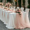 Architectural Sheer Gauze Event Styling Drape 0