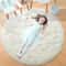 UltraSoft Shaggy Round Plush Onyx Rug 11