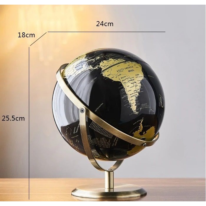 Architectural Retro Heritage Desktop Globe 11