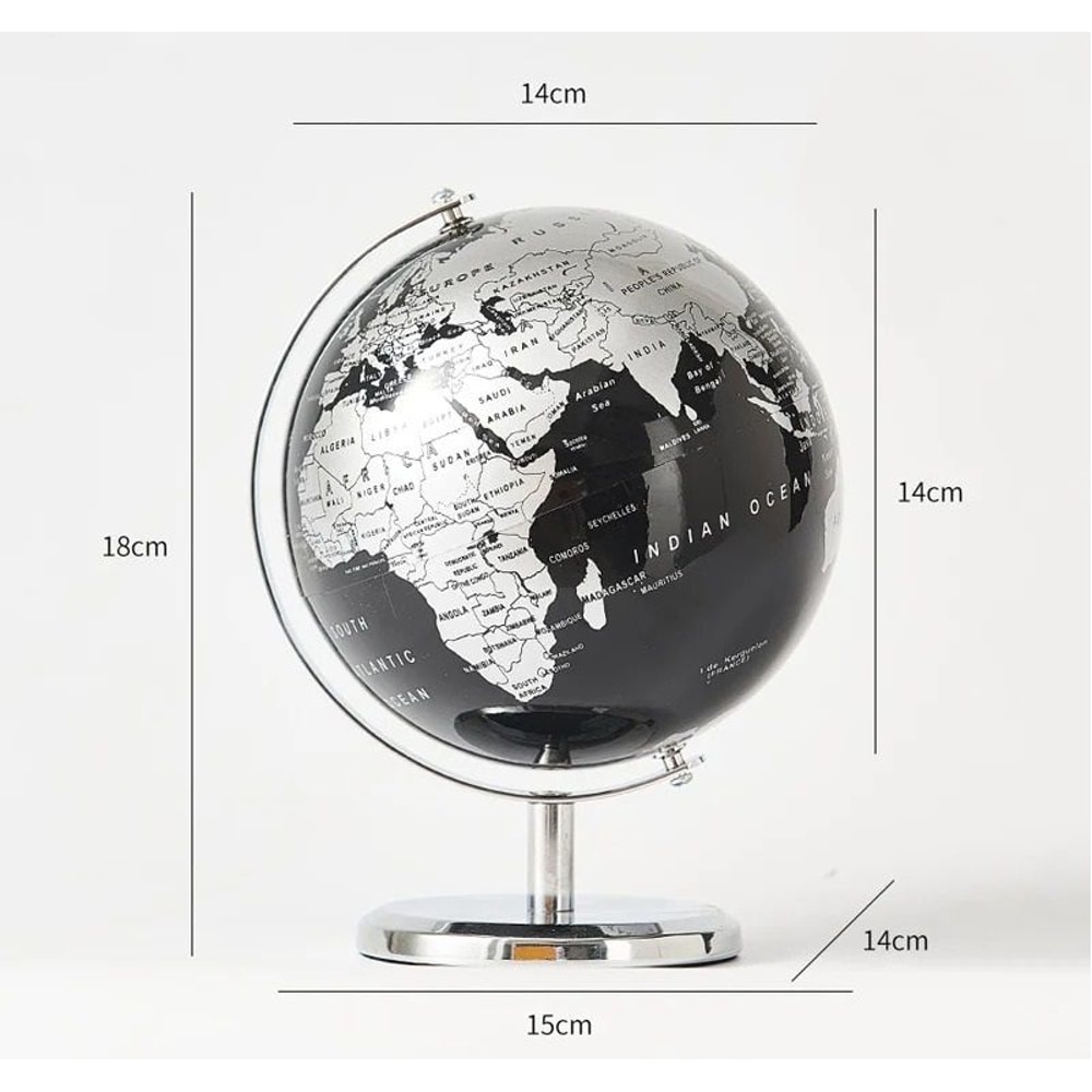 Architectural Retro Heritage Desktop Globe 7