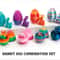 Architectural 3DPrinted Easter Rabbit Figurine 1