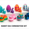 Architectural 3DPrinted Easter Rabbit Figurine 1