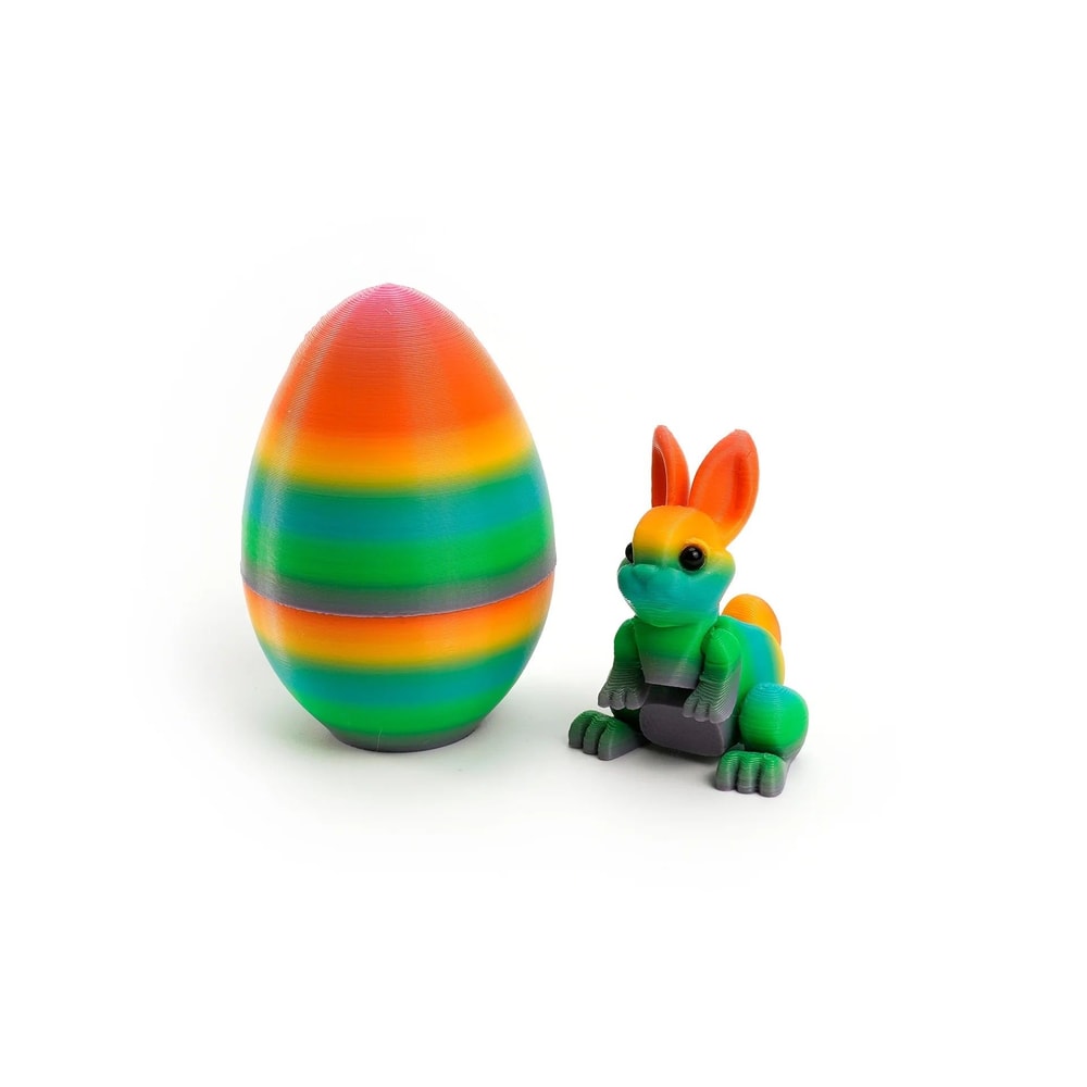 Architectural 3DPrinted Easter Rabbit Figurine 9