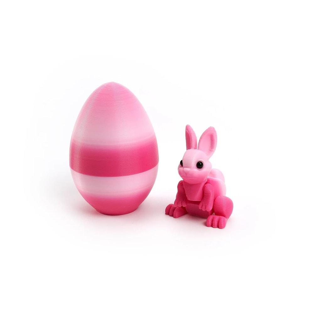 Architectural 3DPrinted Easter Rabbit Figurine 10