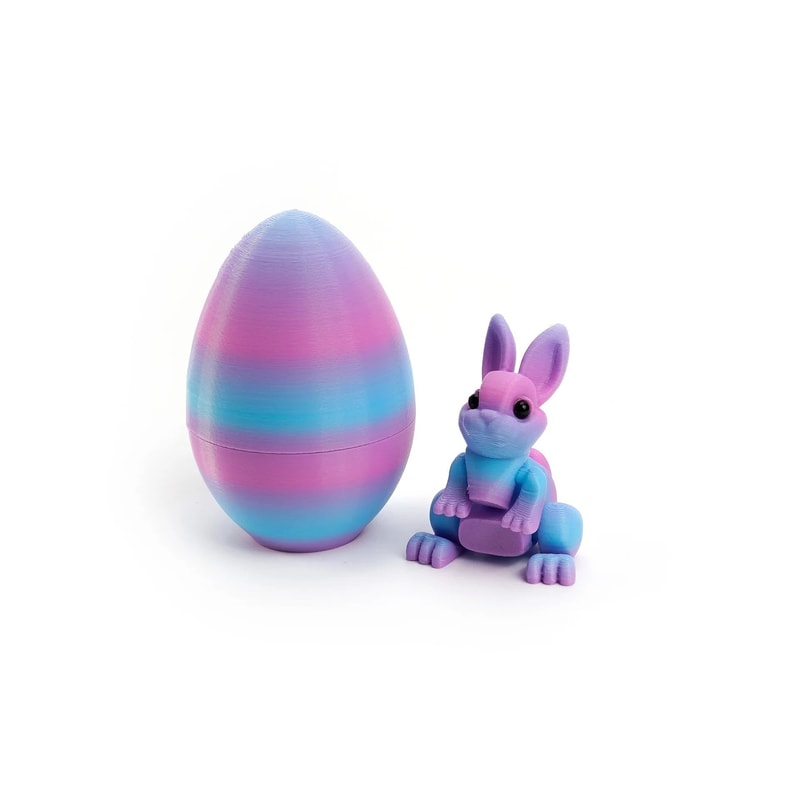 Architectural 3DPrinted Easter Rabbit Figurine 11