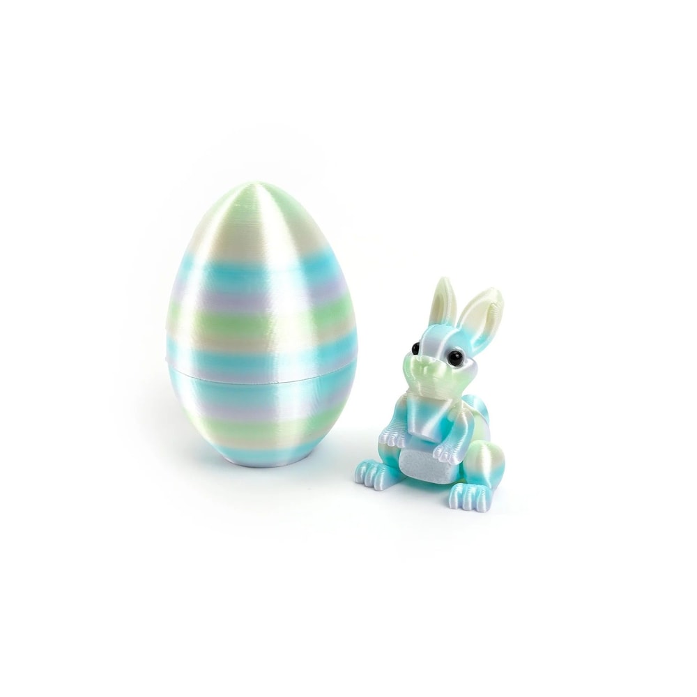 Architectural 3DPrinted Easter Rabbit Figurine 13