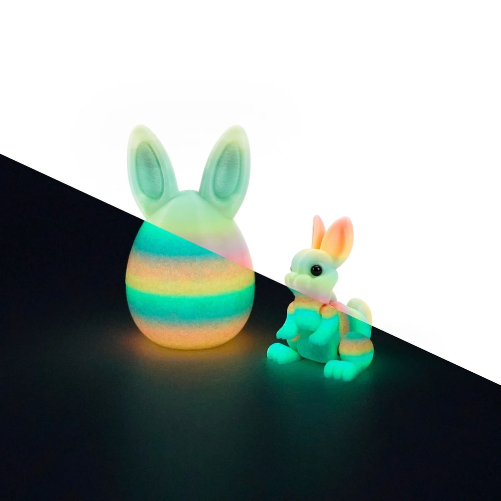 Architectural 3DPrinted Easter Rabbit Figurine 4