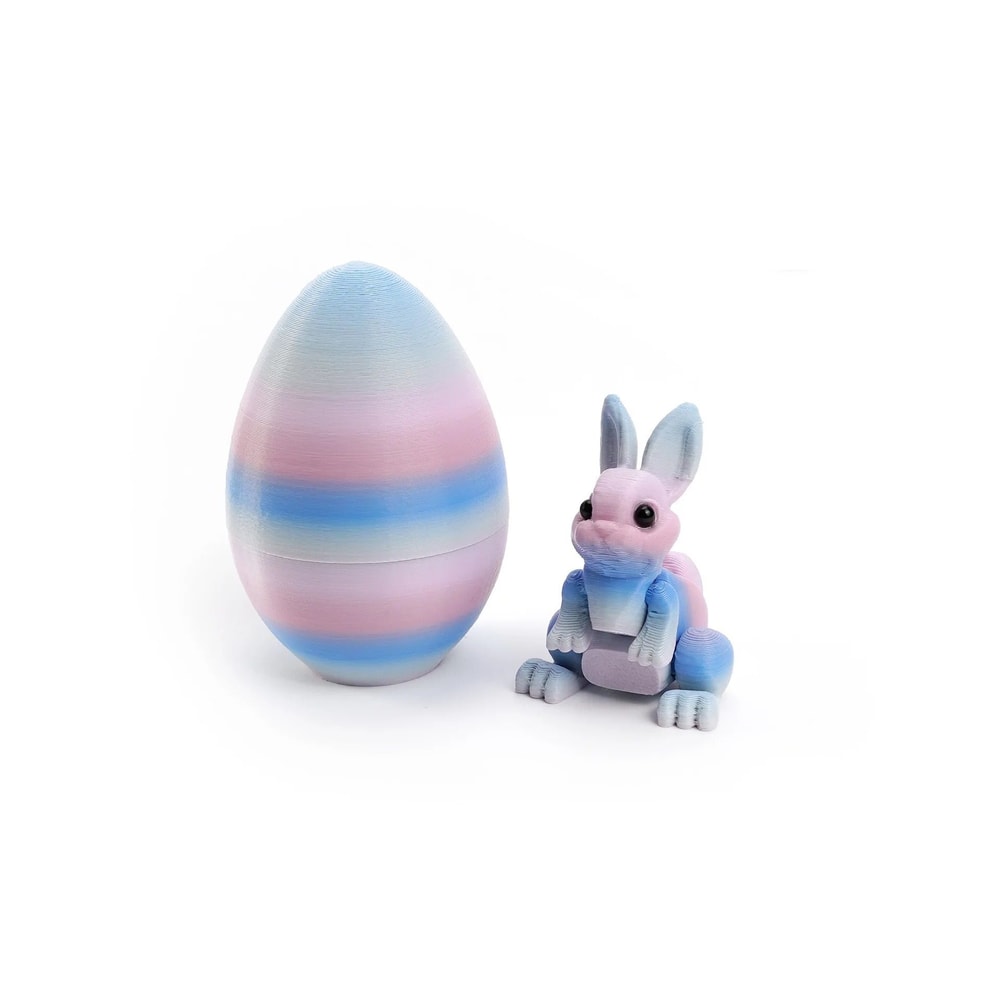 Architectural 3DPrinted Easter Rabbit Figurine 8