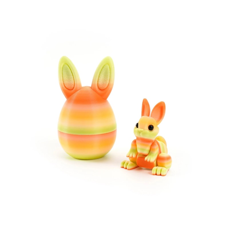 Architectural 3DPrinted Easter Rabbit Figurine 20